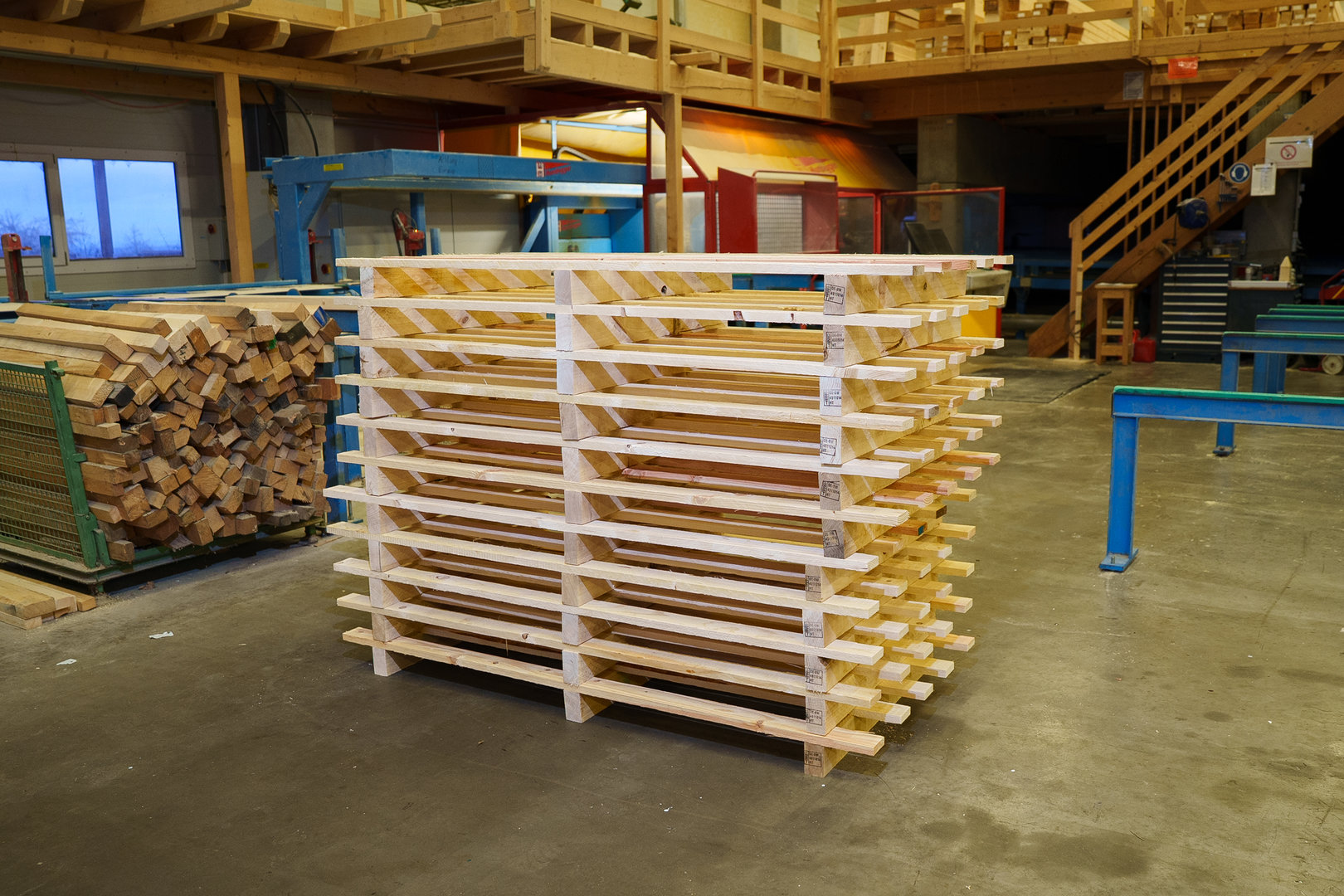 Industrieverpackung Produkt Paletten